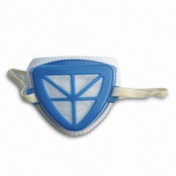 Quality Dust Mask in Blue Color, Made of Nonwoven Fabric for sale