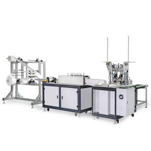 Quality 120-150 PCS / Min Disposable Mask Making Machine Customized Mask Size Stable for sale
