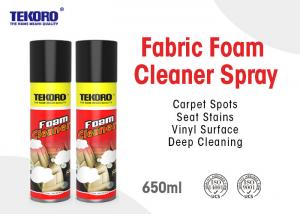 Quality Fabric Foam Cleaner Spray For Restoring Plush Look &amp; Feel Of Fabric And for sale