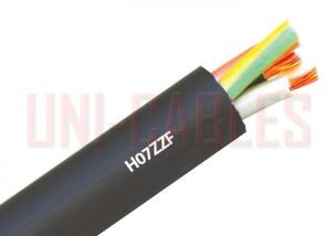 Quality Flexible H07ZZ - F Rubber Multi Core Power Cable , Black Low Smoke Halogen Free for sale