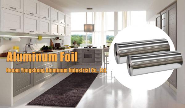 8011 1235 1100 Aluminium Foil Jumbo Roll 0.08 - 0.15mm Food Grade