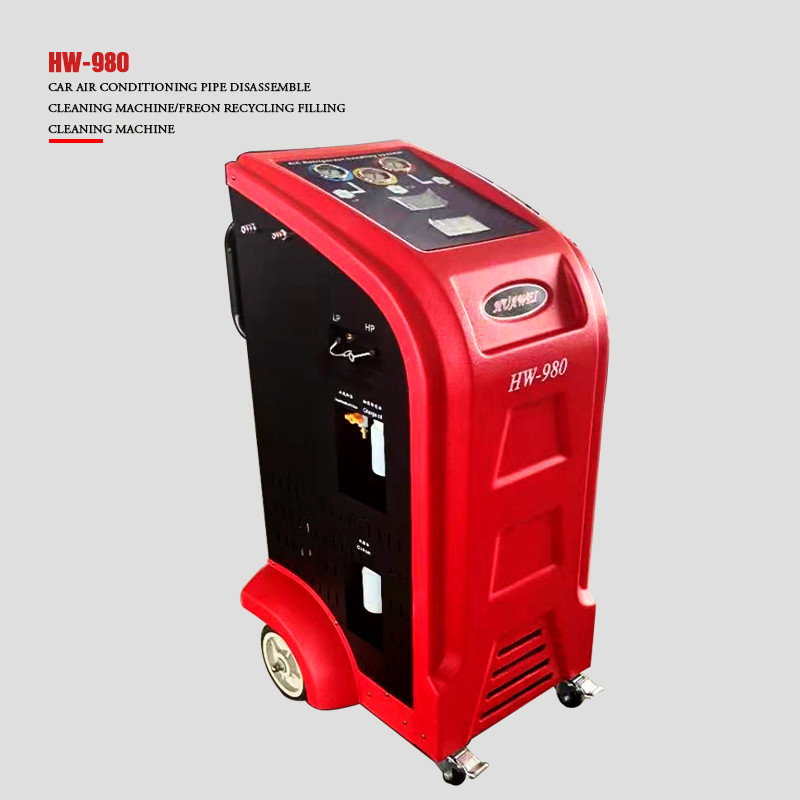 Quality R134A Gas Charging Car Air Conditioning Recharge Machine 750W for sale