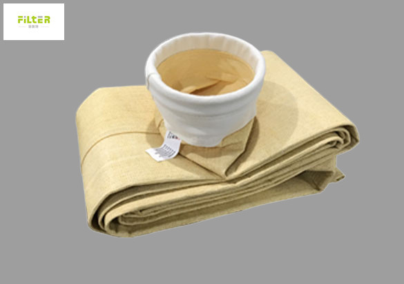 Quality 550GSM Aramid Nomex High Temperature Filter Bag For Dust Filter for sale