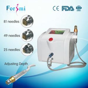 Quality minimal invasive high power face lifting fractional rf microneedle machine for face rejuv for sale