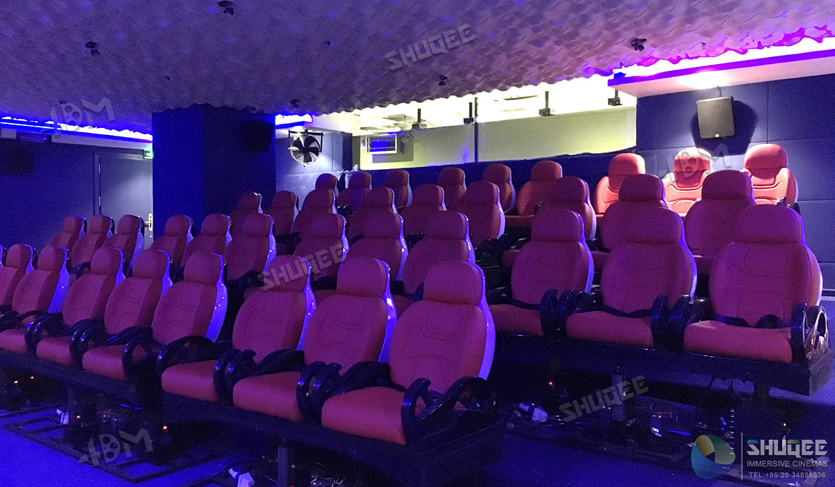 Quality Elegant Electric Dynamic 7D Cinema System In Entertainment Places for sale