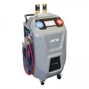 Quality Electronic Display Auto AC Recovery Machine With Mini Tank Charging For R134a for sale