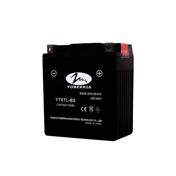 Quality Motorcycle Battery  YTX7L Lead Acid Dry Battery 12V7ah Lightest Motorcycle Battery for sale