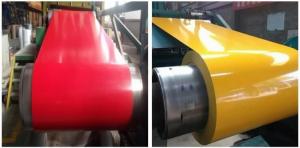 Quality PPGI Color Coated Coil Prepainted Galvanized Color Steel Coil for sale