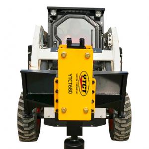 Quality 450kg Hydraulic Breaker Post Driver 4.5 Ton Excavator Post Driver Attachment for sale