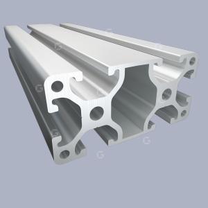 Quality Powder Coated OEM Aluminum Profile With T - Profile Shaped for sale