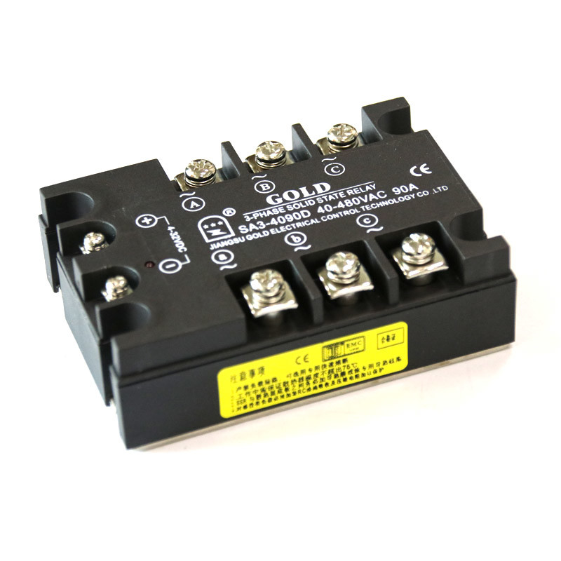 Quality High Current 480VAC 3 Phase SSR Relay 50 Amp for sale