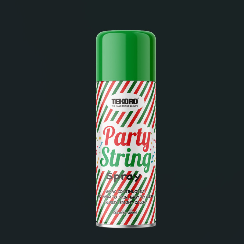Quality 200ml Silly String Spray Streamer for Christmas for sale