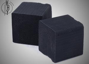 Quality Black KHY Activated Carbon Honeycomb For Chemical Industrial Exhaust Treatment for sale