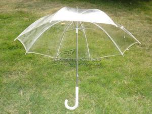 Quality Promotional Transparent Straight Umbrellas from TZL Promotions & Gifts Limited ST-P908 for sale