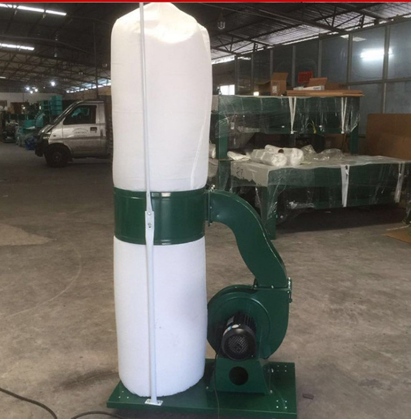 Quality MF90 Industrial 4kw Double bags cyclone wood working dust Collector machine for sale