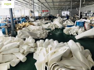 Quality Non Woven Polyester P84 Filter Bags For Industry Cement Plant Steel Plant for sale
