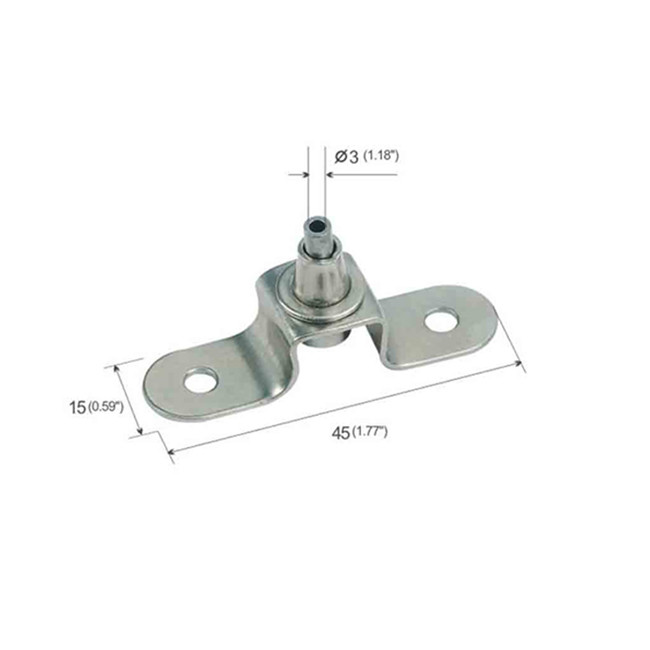 Quality Adjustable U Type Ceiling Metal Plate For Cable Hanging Systems YW86281 for sale