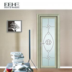 Quality European Standard Toilet Aluminium Swing Door , Soundproof Grey Aluminium French for sale