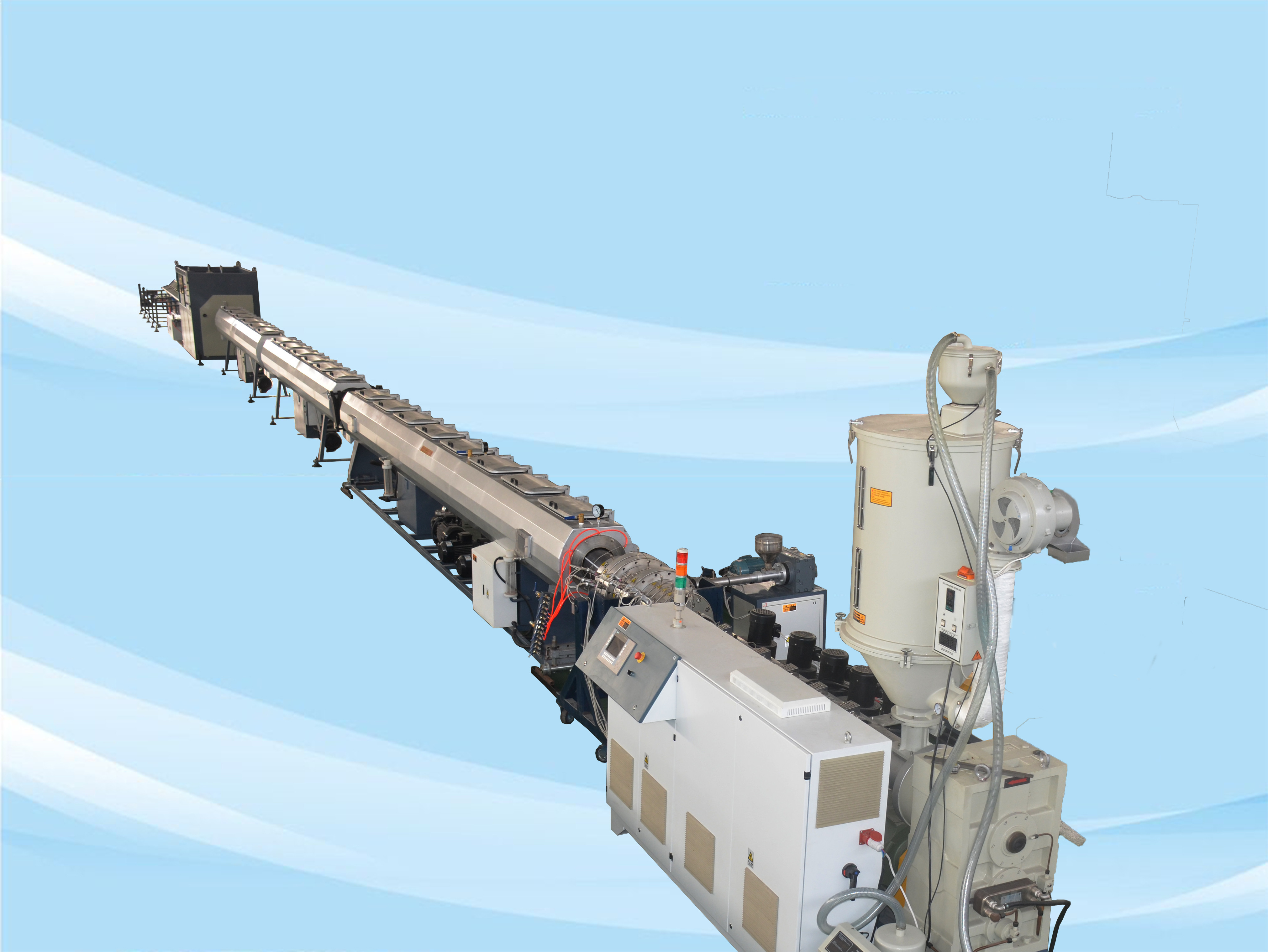 Quality 315 - 630mm PE Pipe Machine Plastic Pipe Extrusion Machine Main Motor Power 250kw for sale