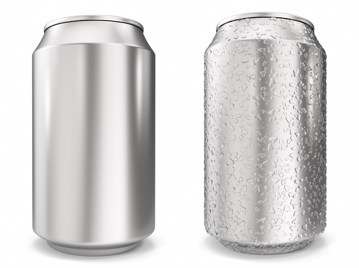 Quality Sleek 250ml Blank Aluminum Soda Cans Soft Drinking With Customized Shape for sale