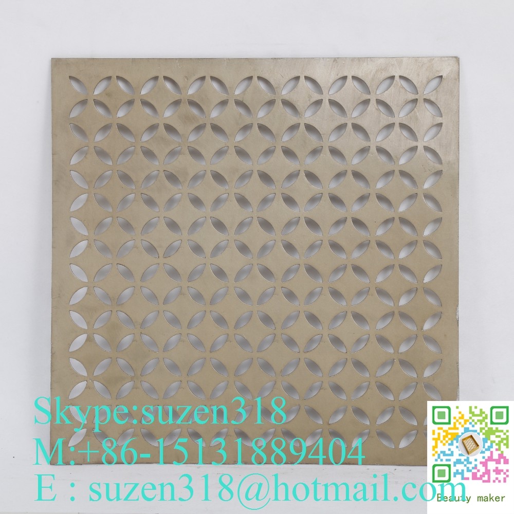 Quality stainless steel perforated metal screen / perforated metal sheet for sale