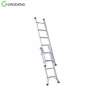 Quality 4 6 Steps Aluminium Household Ladder 1.3mm 5.7KG Outdoor for sale