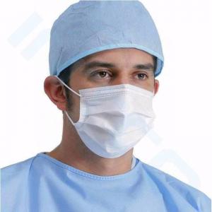 Quality High Filtration Disposable Medical Mask / 3 Ply Non Woven Face Mask for sale