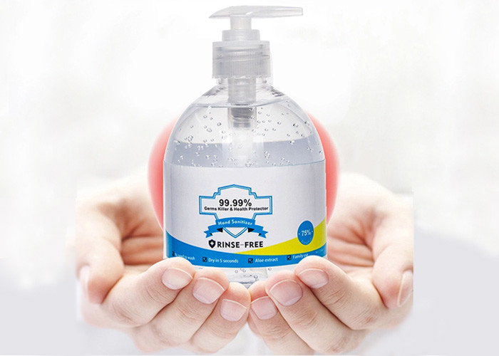 Quality Clinic Antibacterial Alcohol Hand Sanitizers No Fragrance 99.99% Disinfect for sale