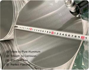 Quality 1050 1060 1100 Aluminum Circle Plate Alloy 20mm 1300mm For Pan for sale