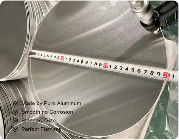 1100 3003 Non Stick Polishing Aluminium Disc 25mm Induction Base