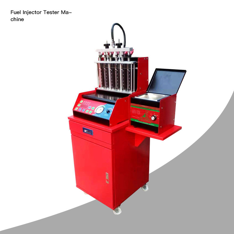 Quality Auto 50Hz Fuel Injector Tester Machine HW6D Fuel Injector Tester And Cleaner for sale