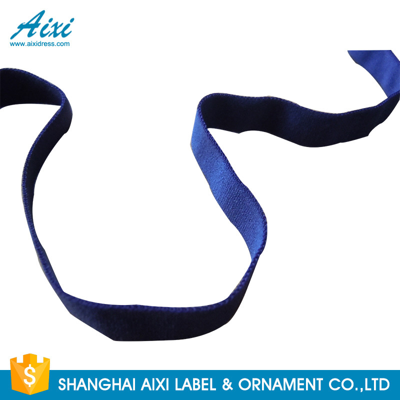 Quality Decorative Coloured Fold Over Elastic Webbing Straps For Underwear for sale
