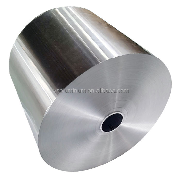 Quality 10 - 20 Microns Aluminum Foil Jumbo Roll Heat Resistant Wooden Package for sale