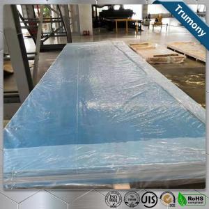 Quality Huge Length Width 2mm Aluminium Alloy Sheet For Automobile High Speed Railway for sale