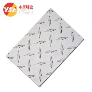 Quality Stucco Embossed Aluminum Plate Sheet Aluminum Checker Plate 5005 H34 Aluminum Diamond Plate for sale