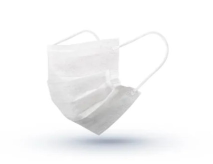Quality Ear Wearing 3 Ply Disposable Face Mask Anti Bacterial Low Breathing Resistance for sale