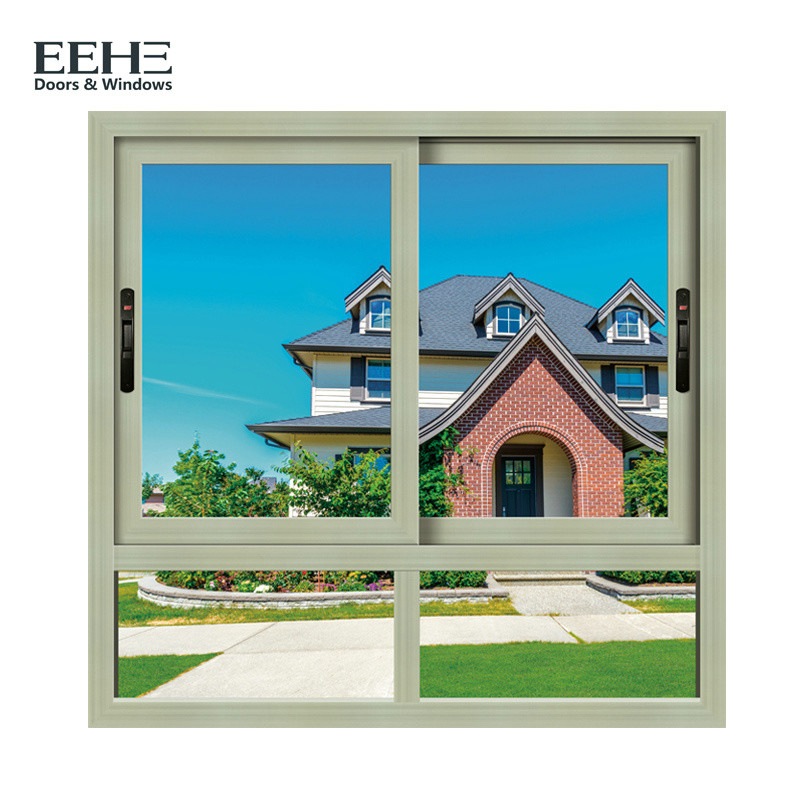Quality Waterproof Thermally Broken Aluminum Windows / Soundproof Aluminum Frame Sliding for sale