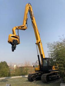 Quality 28-35 Ton Excavator Mounted Sheet Pile Driver 2650 Kg Vibro Hammer Sheet Pile for sale