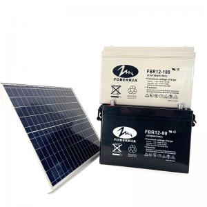 Quality 12V 90ah 100ah Solar Lead Acid Battery for sale