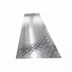 Quality Five Bar Aluminium Checker Plate Good Plasticity For Anti Slip Flooring for sale
