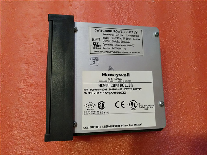 Quality 900P01-0001 Honeywell Power Supply HC900 Controller PLC Module for sale