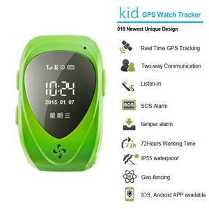 Quality 015 go everywhere smart wrist watch gps personal tracker for kids/old people with sos call for sale