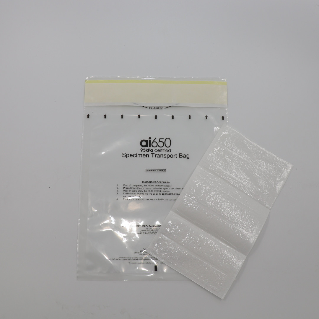 Quality High Performance Print Colored Film 95kPa Zipper Bag Hold Document And Specimen for sale