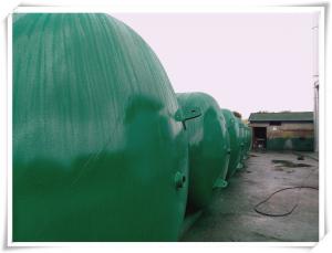 Quality 2 Tons 5000 Liters Nitrogen Storage Tank , Horizontal Air Compressor Receiver Tank for sale