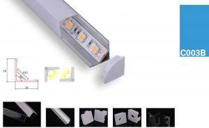 Quality High Performance Black Anodized Aluminum LED Profile 1M/2M/3M led strips indoor lighting rigid bar led for sale