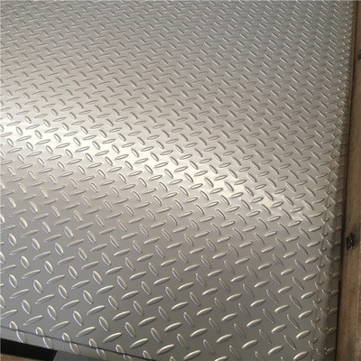 Quality 1000mm Aluminum Checkered Plate Cold Rolled 2B Finish ASTM Aluminum Diamond Plate Sheets for sale