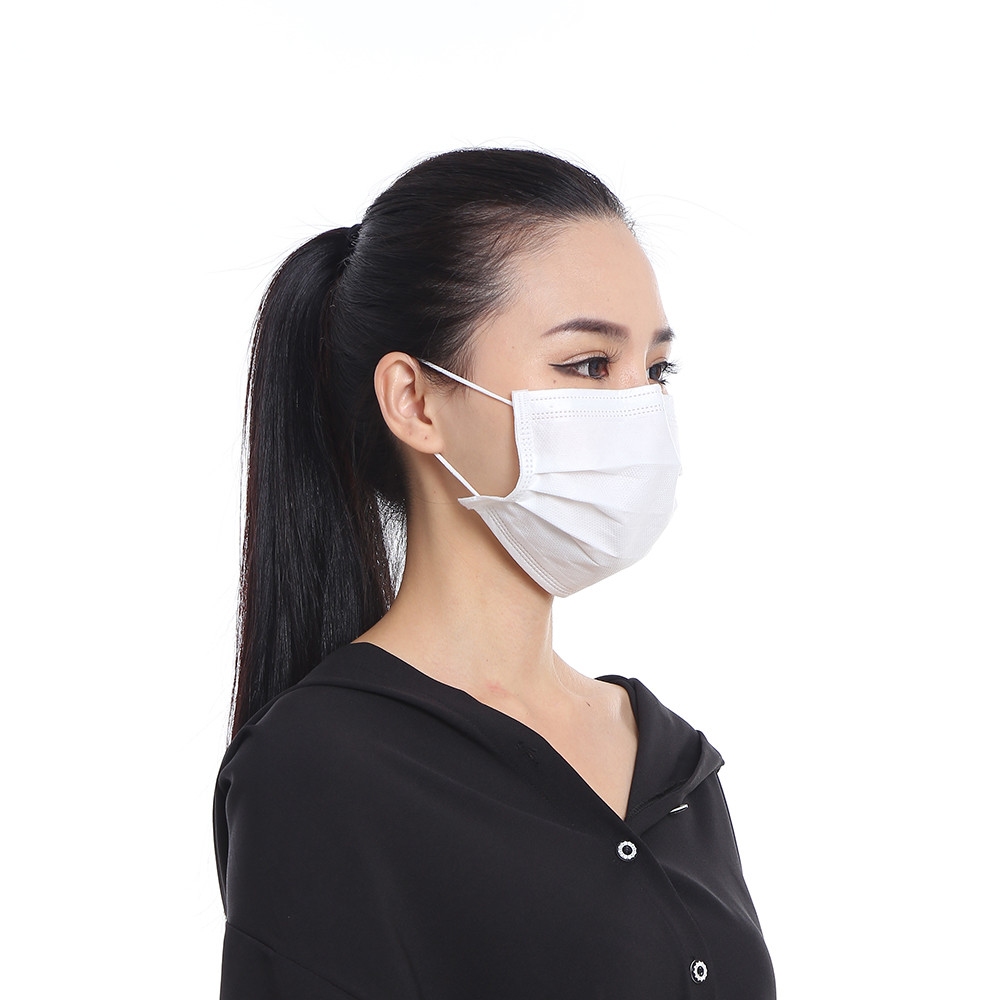 Quality Customized 3 Ply Disposable Mask , Anti Virus Disposable Face Mask Personal Care for sale