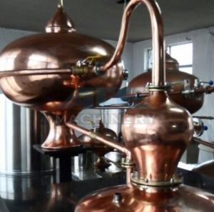 Quality Home alcohol distiller, alcohol distillation equipment & Vodka,Whiskey,Gin Copper Distillery For Sale for sale