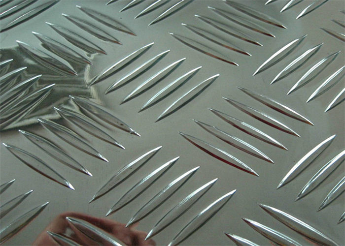 Quality Full Hard Aluminum Embossed Plates 3003 H24 1100 H18 200mm for sale