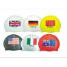 Buy cheap national flag swim cap from wholesalers
